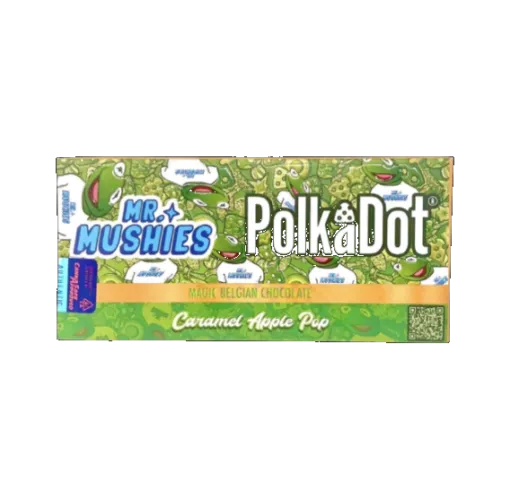 Mr Mushies x Polkadot Caramel Chocolate Bar